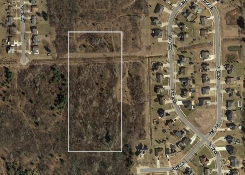 Marysville Race Track (Blue Water Speedway) - 2023 Marysville  Aerial From Dave Dobner (newer photo)